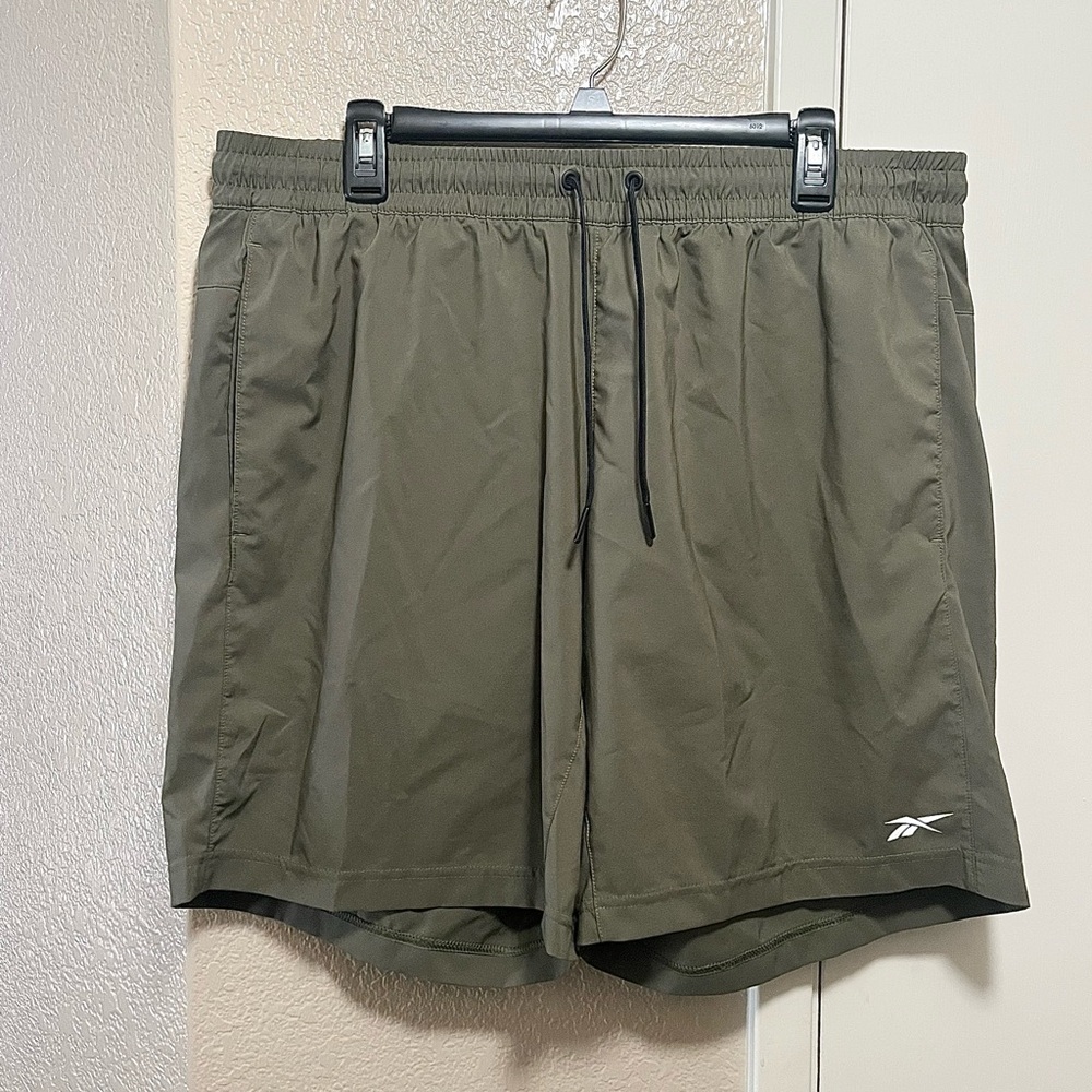 Reebok Men's Speed 3.0 Shorts Size XL Green Activewear